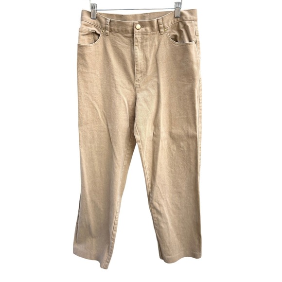 Lauren Ralph Lauren Other - Lauren Ralph Lauren Tan Pants Jeans Kids 12 Straight Leg Stretch Cotton Uniform